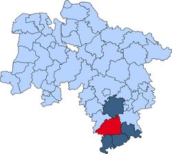 Karte Northeim Gebietskarte der Kreisfeuerwehr Northeim