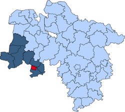 K-bf-Osnabrueck Gebietskarte der Kreisfeuerwehr Osnabrück