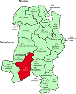 Karte Lingen