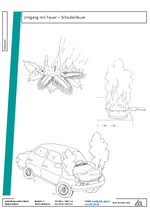 Arbeitsblatt Kindergarten Umgang mit Feuer 2