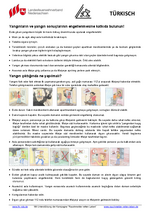 Infoblatt Brandschutztipps – türkisch