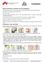 Infoblatt Brandschutztipps – italienisch