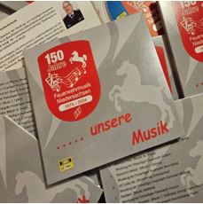 Cover Musik-CD 150 Jahre Feuerwehrmusik Niedersachsen
